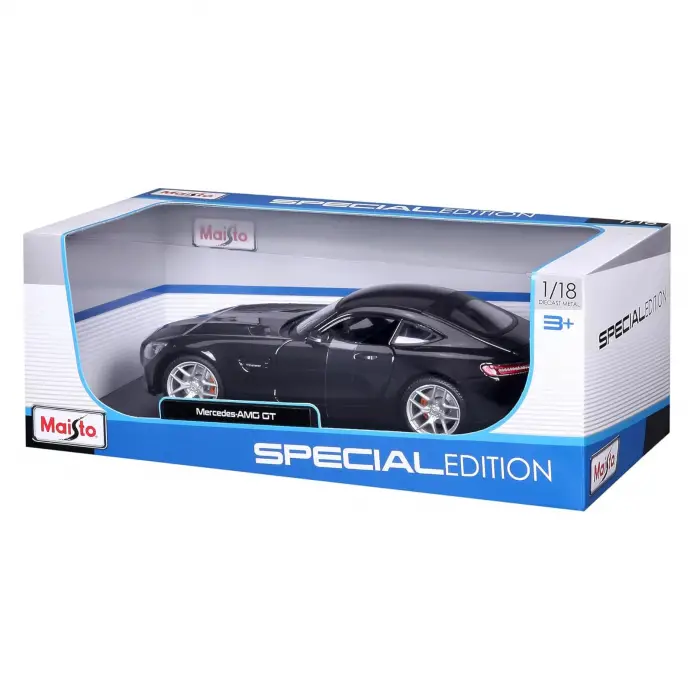 Maisto 1:18 Mercedes-AMG GT - Diecast Model Araba Siyah - 31398