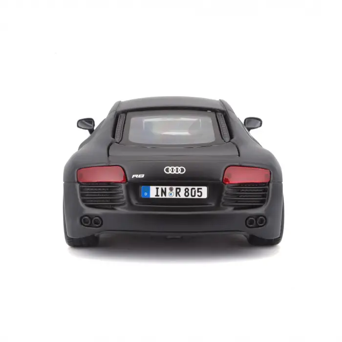 Maisto 1:24 Audi R8 Siyah Metal Model Araba - 31281