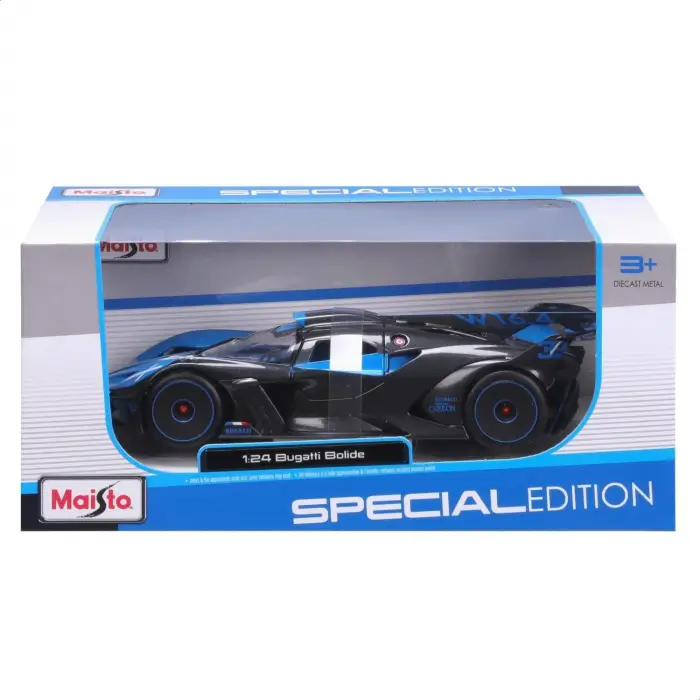 Maisto 1:24 Bugatti Bolide Metal Model Araba Lacivert - 32911