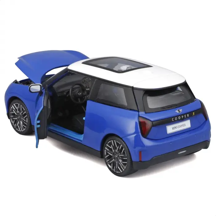 Maisto 1:24 Mini Cooper SE (J01) Diecast Model Araba Mavi - 32926