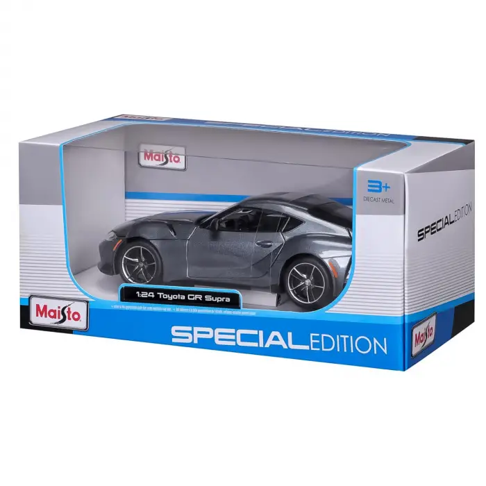 Maisto 1:24 Toyota GR Supra Diecast Model Araba Gri - 32917
