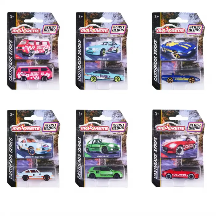 Majorette CastHeads Series 6 Araçlık Set - 212054210