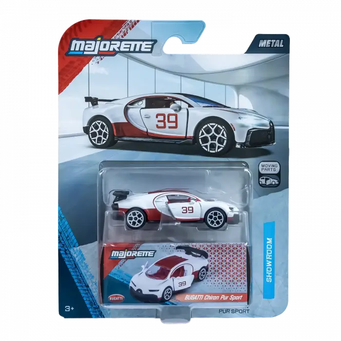 Majorette Showroom Deluxe Cars Moving Parts 6 Araçlık Set - Pur Sport