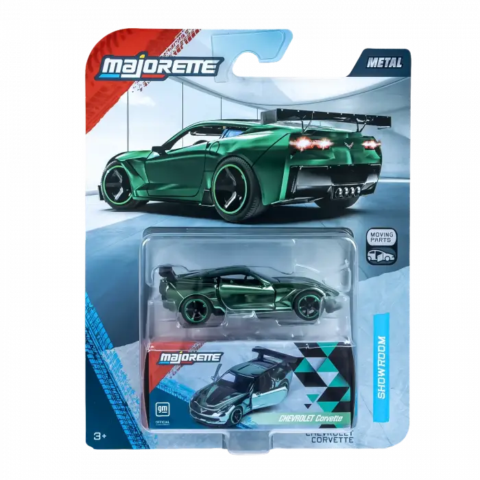 Majorette Showroom Deluxe Cars Moving Parts 6 Araçlık Set - Pur Sport