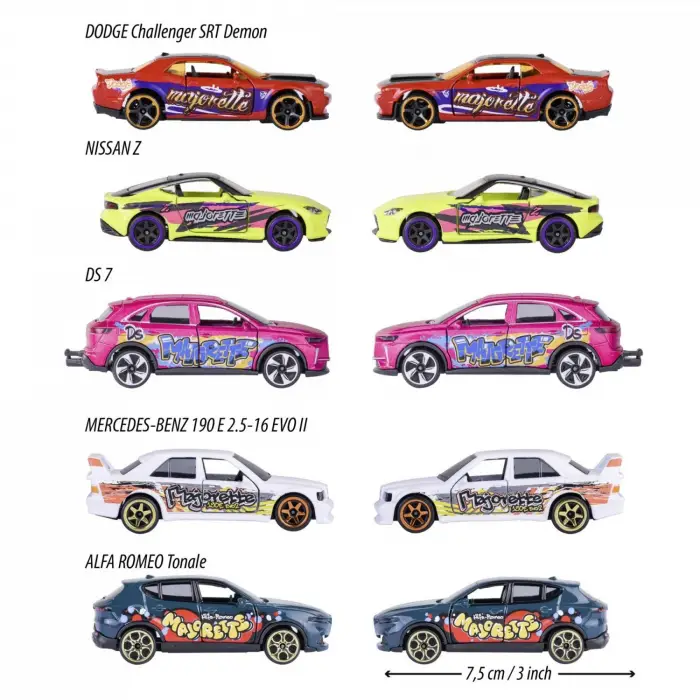 Majorette 5 Parça Hediye Paketi Grafiti Serisi - Series 11