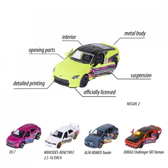 Majorette 5 Parça Hediye Paketi Grafiti Serisi - Series 11