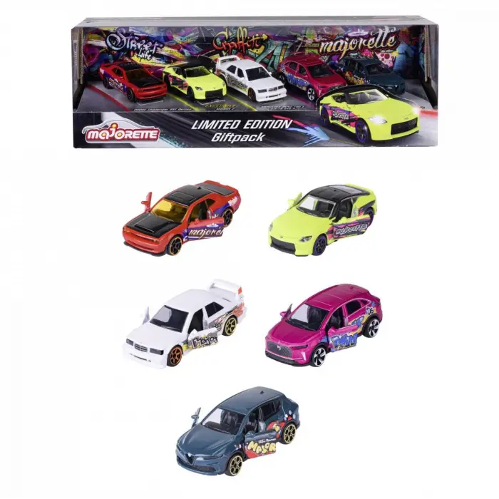 Majorette 5 Parça Hediye Paketi Grafiti Serisi - Series 11