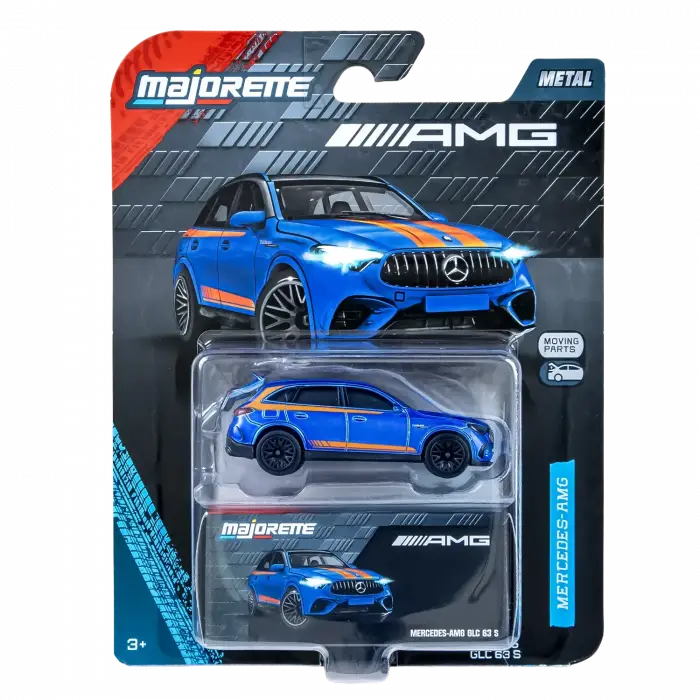 Majorette Deluxe Cars Mercedes AMG GLC 63 S Die-cast Model Araba