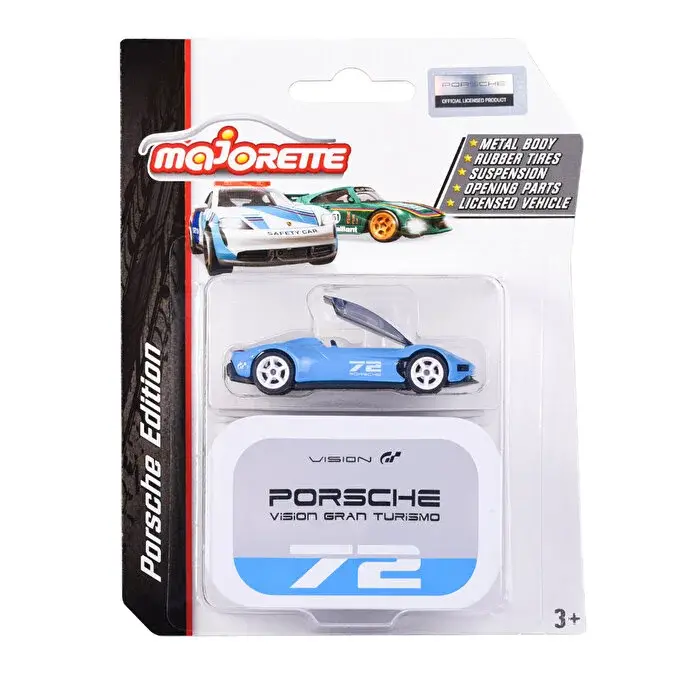 Majorette Deluxe Edition Porsche Vision Gran Turismo - Mavi 3161