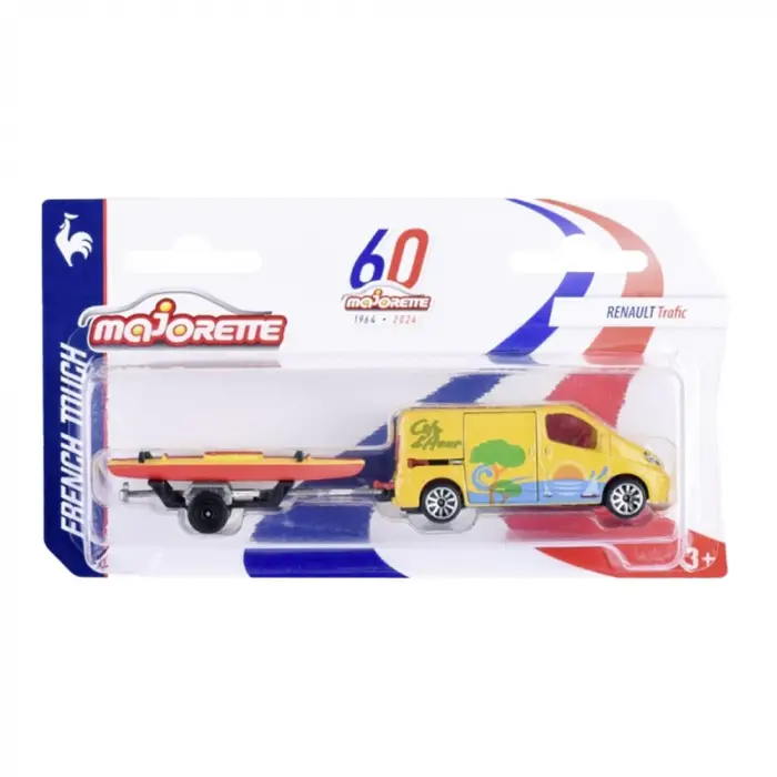Majorette French Touch Kano römorklu Renault Trafic - 212055014
