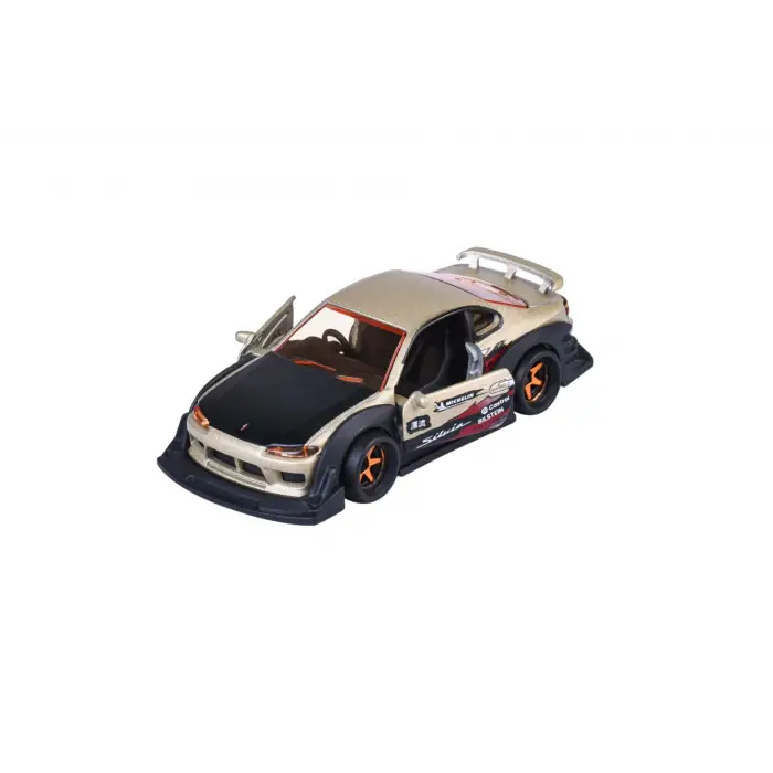 Majorette JDM Legends Moving Parts Nissan Silvia (S15) Spec R Aero Diecast Model Araba