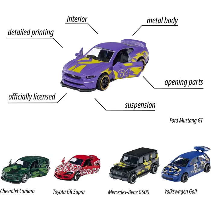 Majorette Limited Edition Series 8 - 5li Giftpack Model Arabalar - 212054028