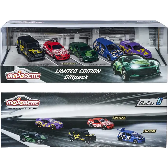 Majorette Limited Edition Series 8 - 5li Giftpack Model Arabalar - 212054028
