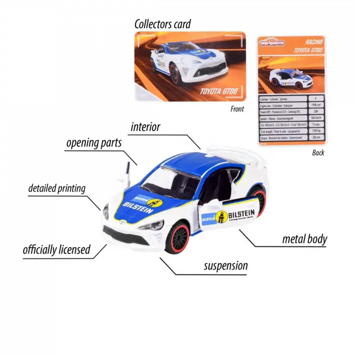 Majorette Racing Cars – Diecast Yarış Arabaları | 212084009
