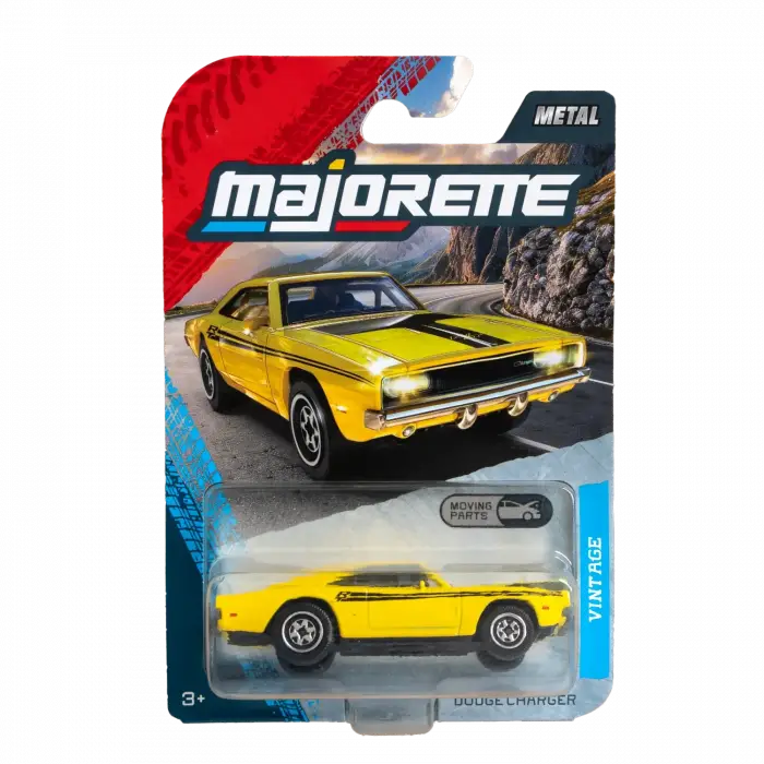 Majorette Vintage Dodge Charger Diecast Model Araba