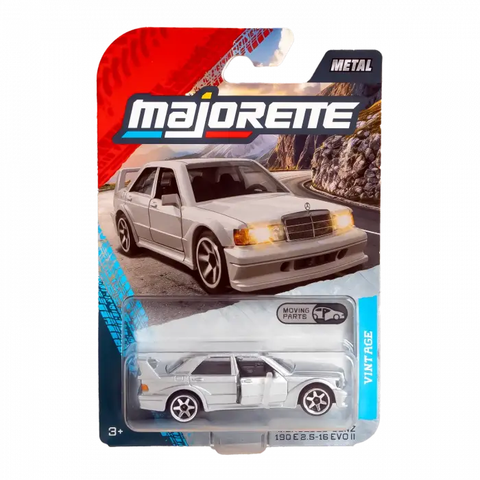 Majorette Vintage Mercedes-Benz  190 E 2.5 16 EVO II Diecast Model Araba