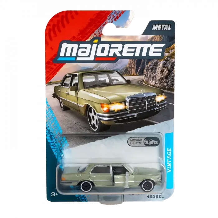 Majorette Vintage Mercedes-Benz 450 SEL Diecast Model Araba