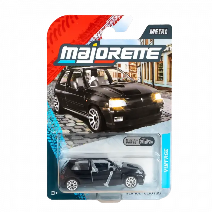 Majorette Vintage Renault Clio 165 Diecast Model Araba