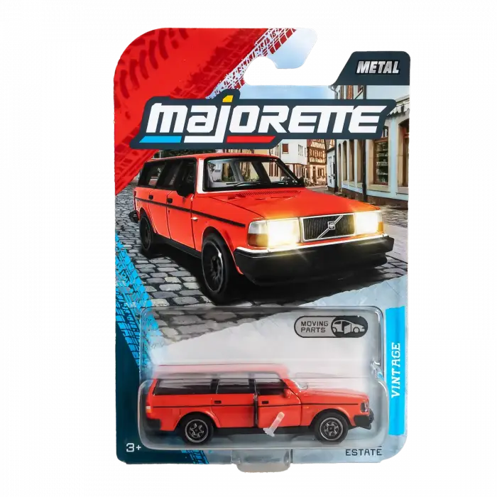 Majorette Vintage Volvo 240 GL Estate Diecast Model Araba