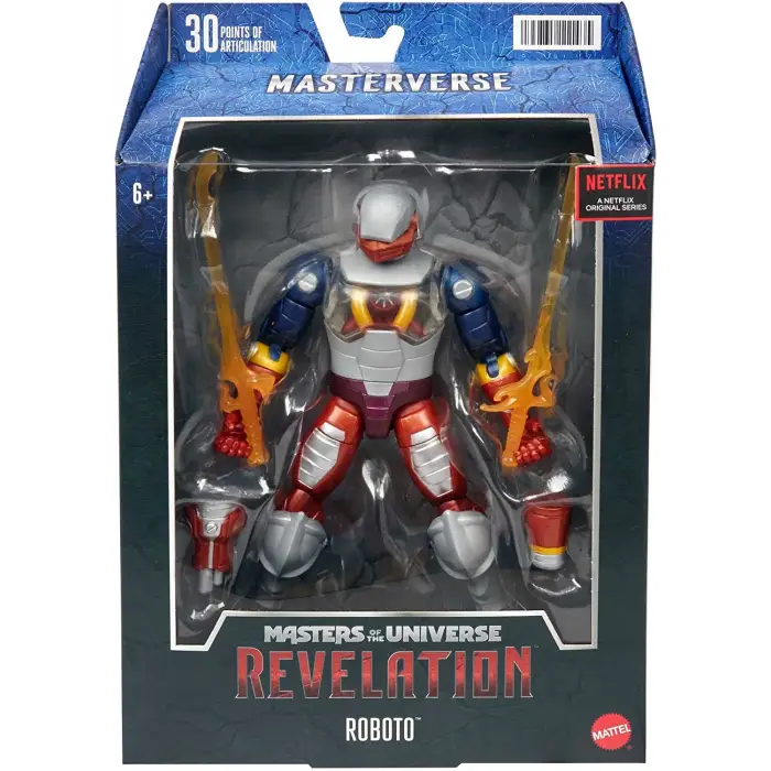 Masters of the Universe Masterverse Aksiyon Figürü Roboto , HLB40