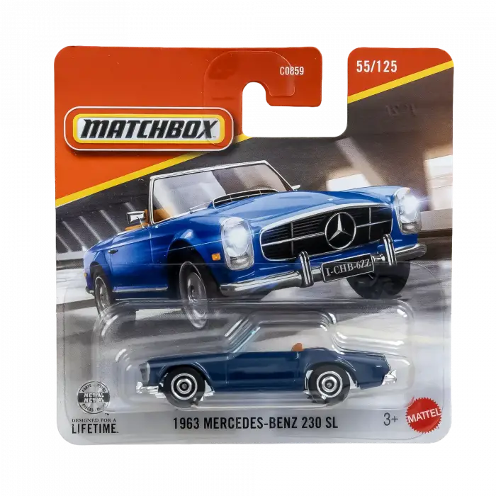 Matchbox 1963 Mercedes-Benz 230 SL - 55