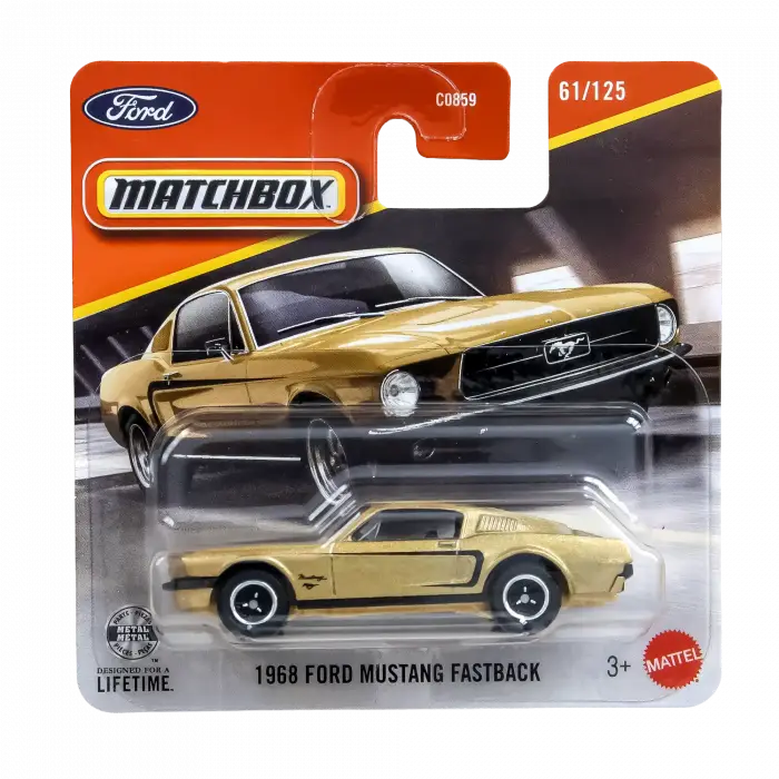 Matchbox 1968 Ford Mustang Fastback - 61