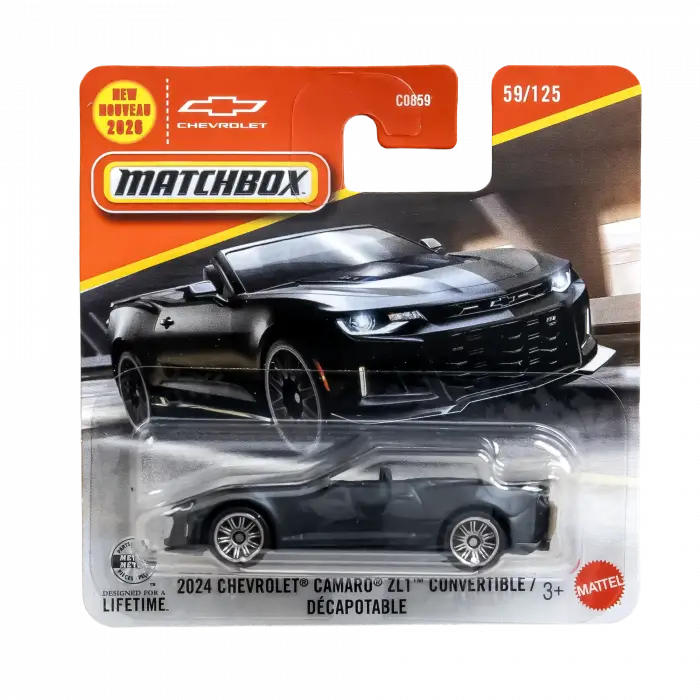 Matchbox 2024 Chevrolet Camaro ZL2 Convertable / Decapotable - 59