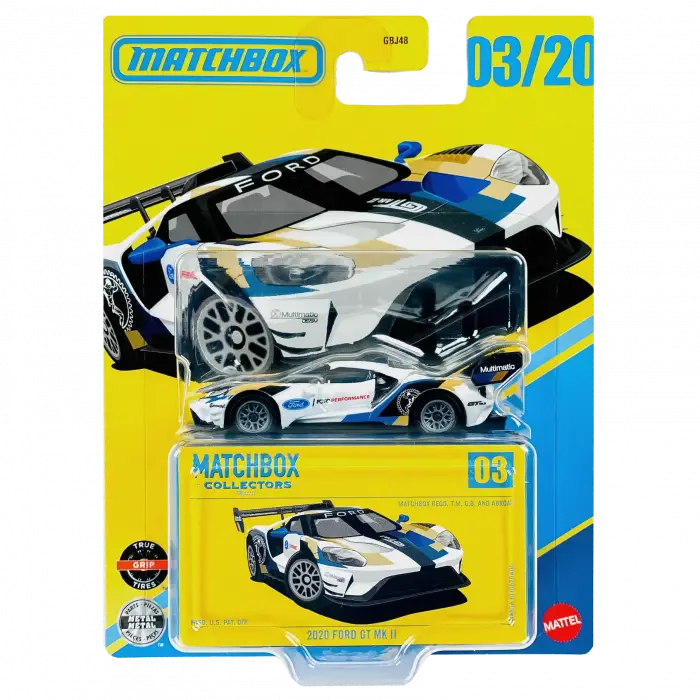 Matchbox Collectors 2020 Ford GT MK II - GRJ48 - HVW11