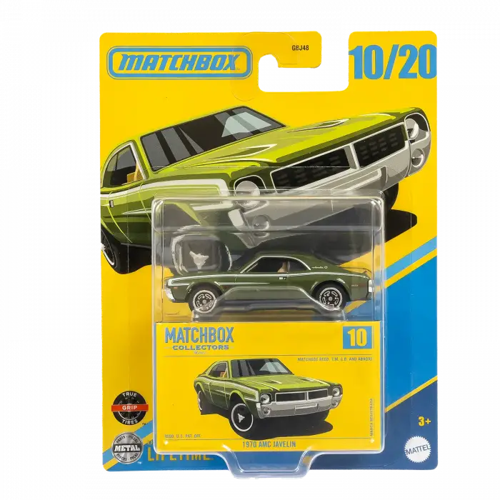 Matchbox Collectors 2025 – Premium 1970 AMC Javelin GBJ48-JCL39