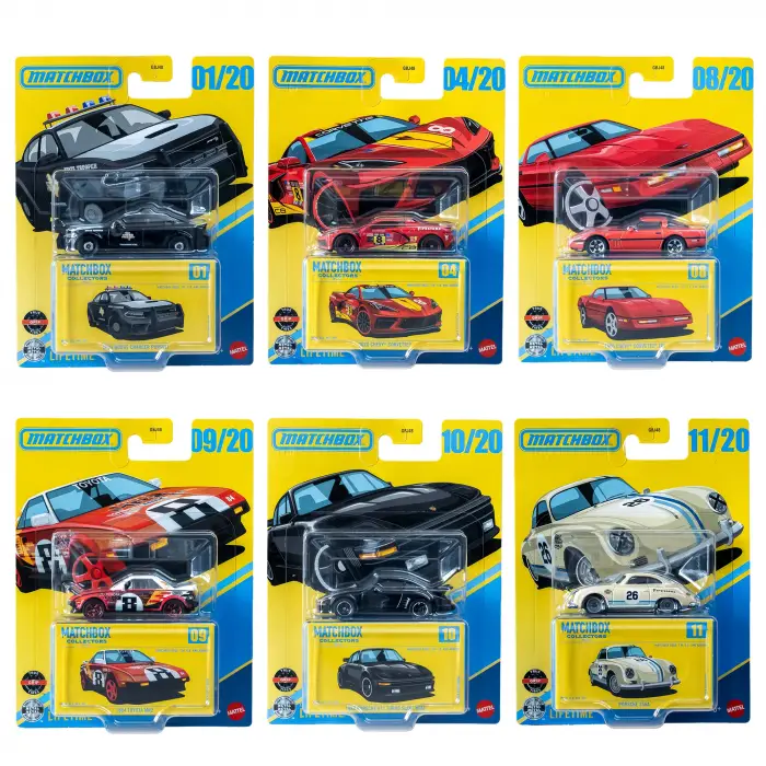 Matchbox Collectors 2026 6 Araçlık Set Diecast - GBJ48 - 966F