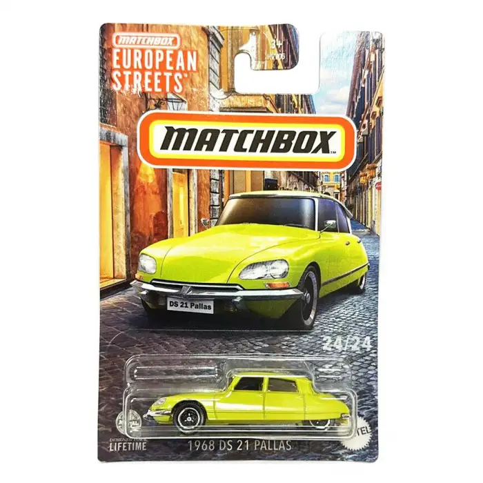 Matchbox European Streets 2024 - 6 Modellik Set
