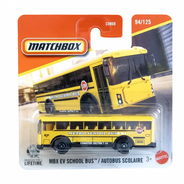 Matchbox MBX EV School Bus - 94