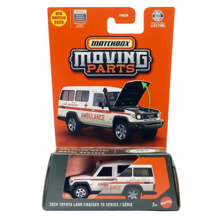 Matchbox Moving Parts 2026 - 7 Araçlık Set FWD28-978N