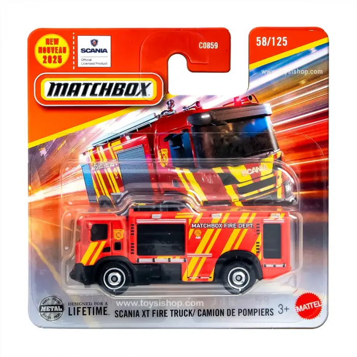Matchbox Scania XT Fire Truck - 58