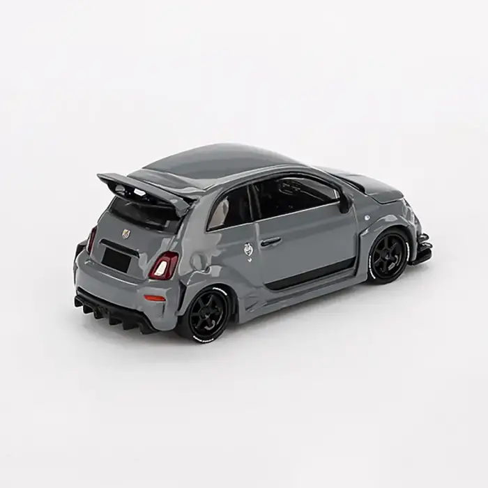 Mini GT 1/64 Abarth 595 LB-WORKS x Abas Works Grey - MGT00995