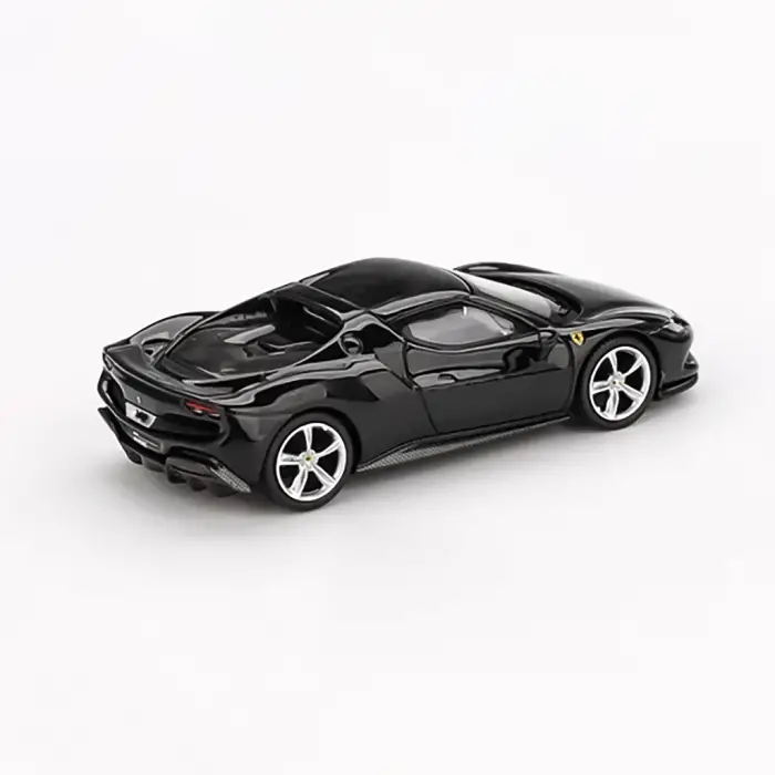 Mini GT 1/64 BBR: Ferrari 296 GTB Nero Daytona - BBRFER64003