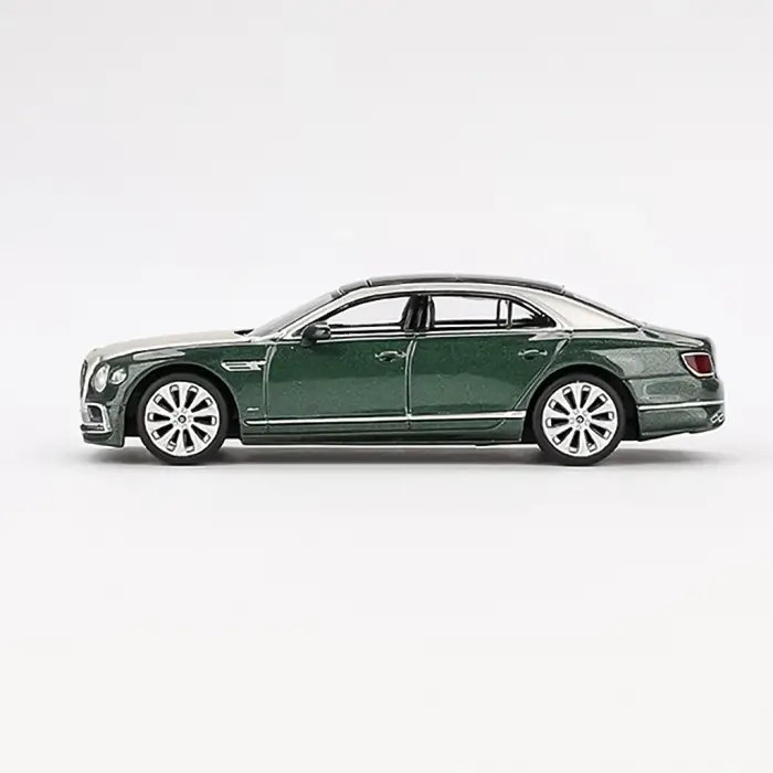 Mini GT 1/64 Bentley Flying Spur White Sand Verdant MGT00867-BL