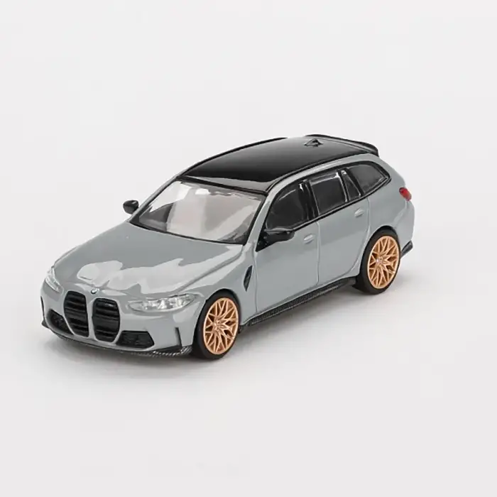 Mini GT 1/64 BMW M3 Competition Touring Brooklyn Grey - MGT00864