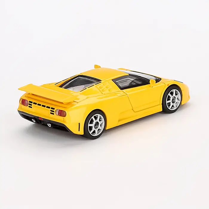 MINI GT: 1/64 Bugatti EB110 Super Sport Giallo Bugatti - Blister Paket - MGT00866-BL