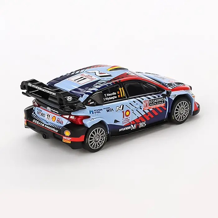 Mini GT 1/64 Hyundai i20 N Rally1 Hybrid 2024 Rallye Monte-Carlo Winner MGT00871-BL