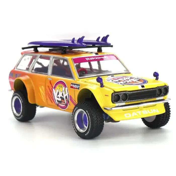 Mini GT 1/64 KaidoHouse Datsun KAIDO 510 Wagon 4x4 Kaido ISLANDS V1 - KHMG210