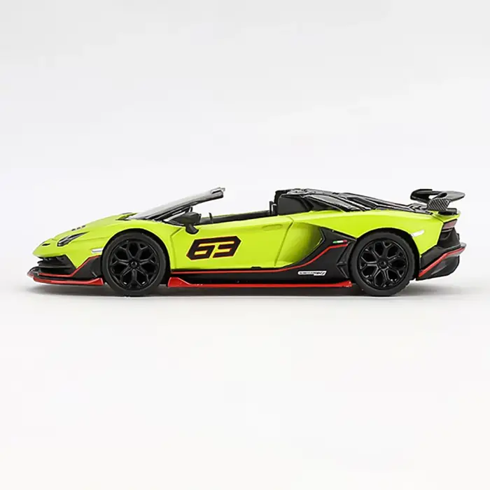 Mini GT 1/64 Lamborghini Aventador SVJ 63 Roadster Verde Shock - MGT00887