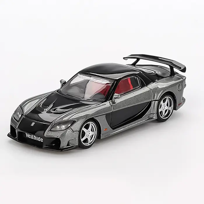 Mini GT 1/64 Mazda RX-7 VeilSide Fortune Grey - MGT01057