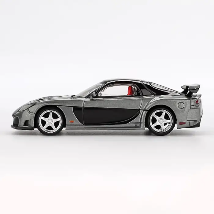 Mini GT 1/64 Mazda RX-7 VeilSide Fortune Grey - MGT01057