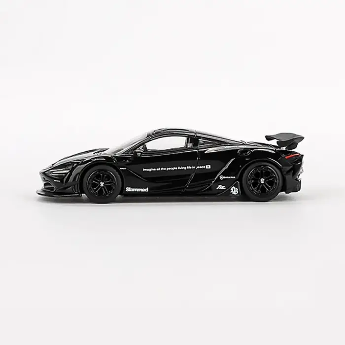 Mini GT 1/64 McLaren 720S LB Works Black - MGT00777