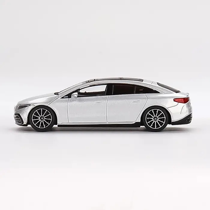 MINI GT: 1/64 Mercedes-Benz EQS 580 4MATIC Silver Metallic - MGT00508