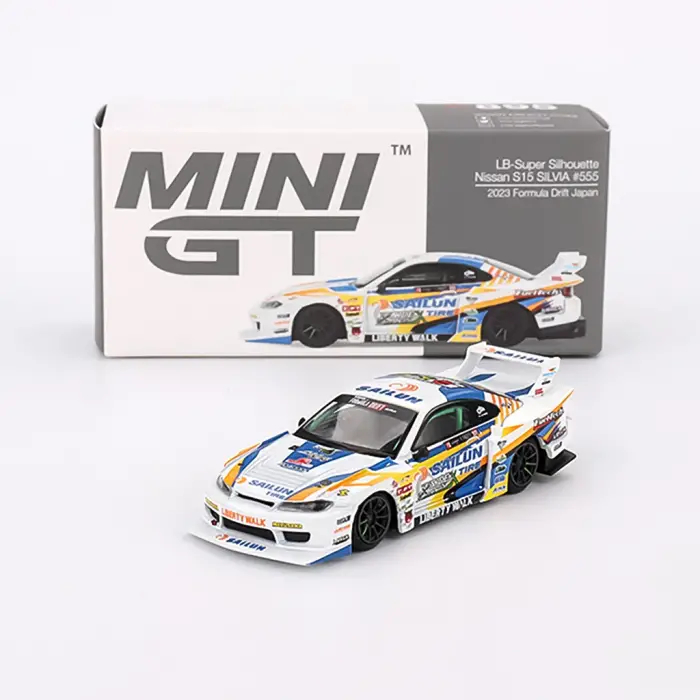 Mini GT 1/64 Nissan LB-Super Silhouette S15 SILVIA 2023 Formula Drift Japan - MGT00895