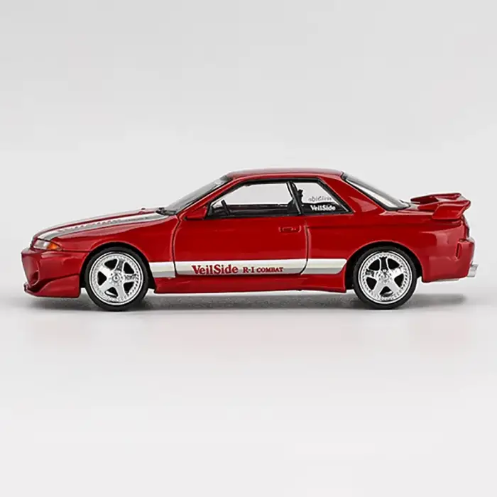 Mini GT 1/64 Nissan Skyline GT-R (R32) VeilSide Combat C-I Gem Red - MGT00987