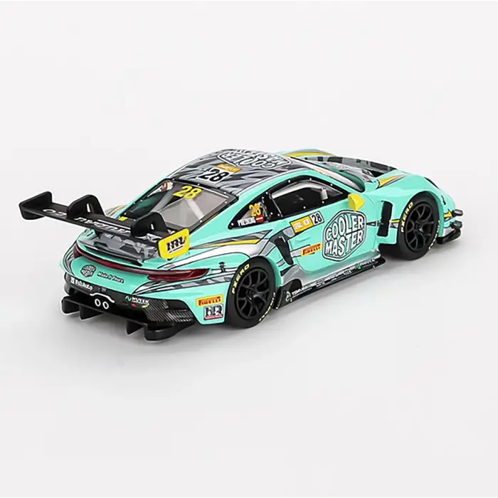 Mini GT 1/64 Porsche 911 GT3 R HubAuto Racing 2023 FIA GT World Cup 70th Macau Grand Prix