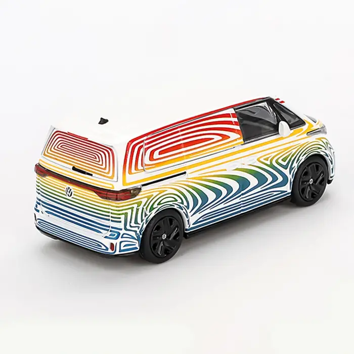Mini GT 1/64 Volkswagen ID. Buzz Prototype Rainbow - MGT00899-BL